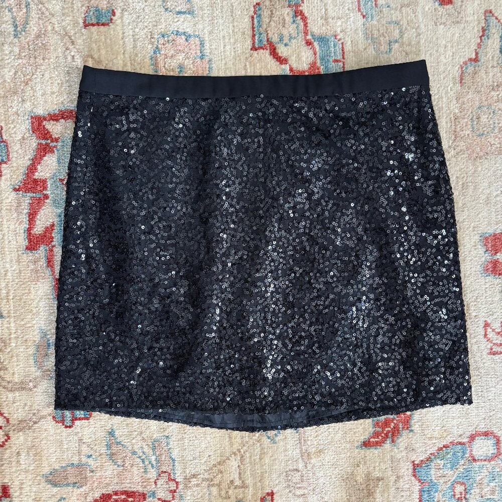 JCrew Classic Sequin Mini Skirt